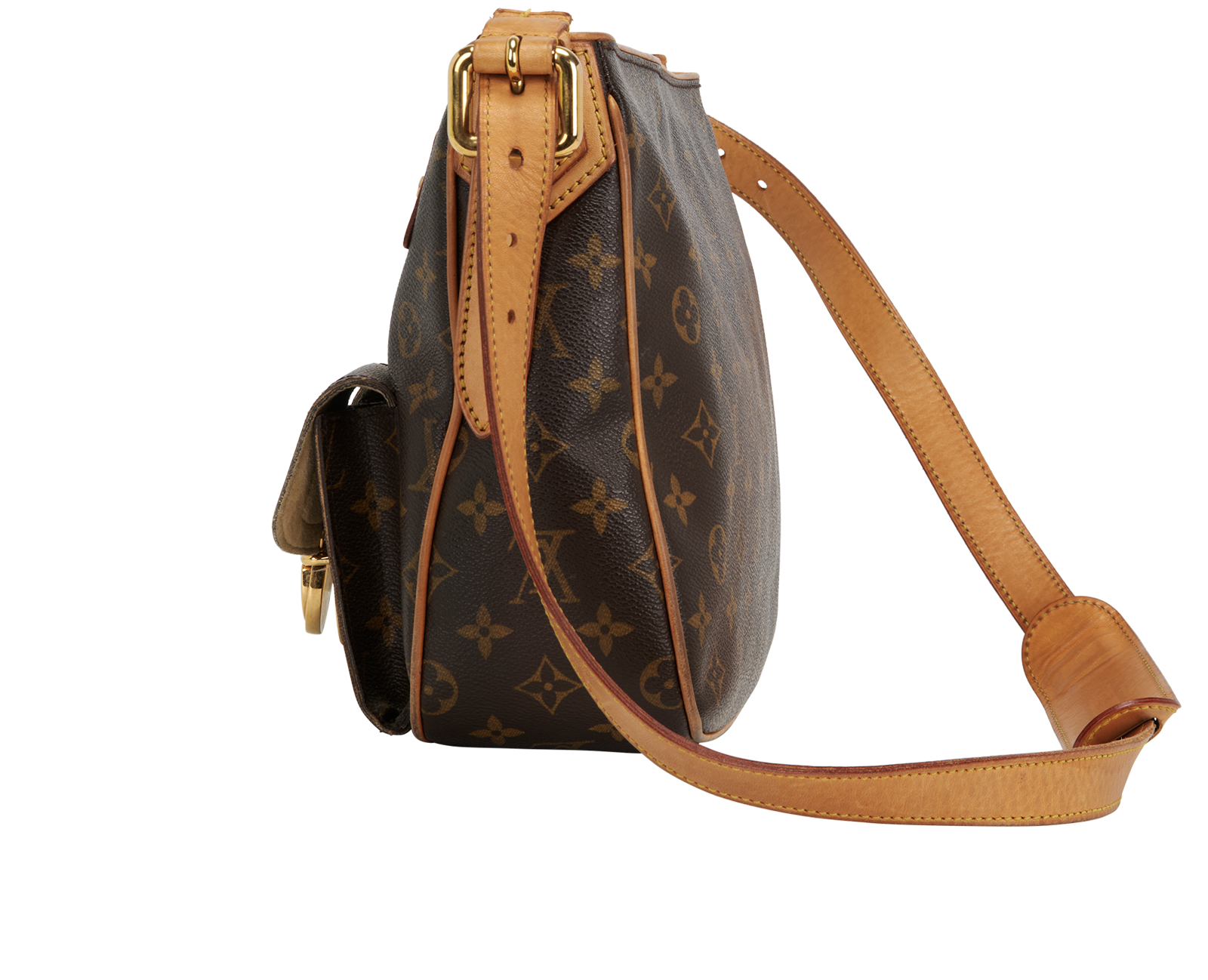 Hudson GM, &pound;895, Handbags, Brown, Canvas, Bottom view